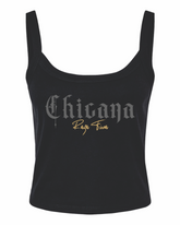 Women’s Crop Top (Chicana Raza Fina)